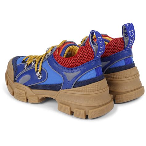 gucci flashtrek sneakers blue|Gucci flashtrek sneakers cheap.